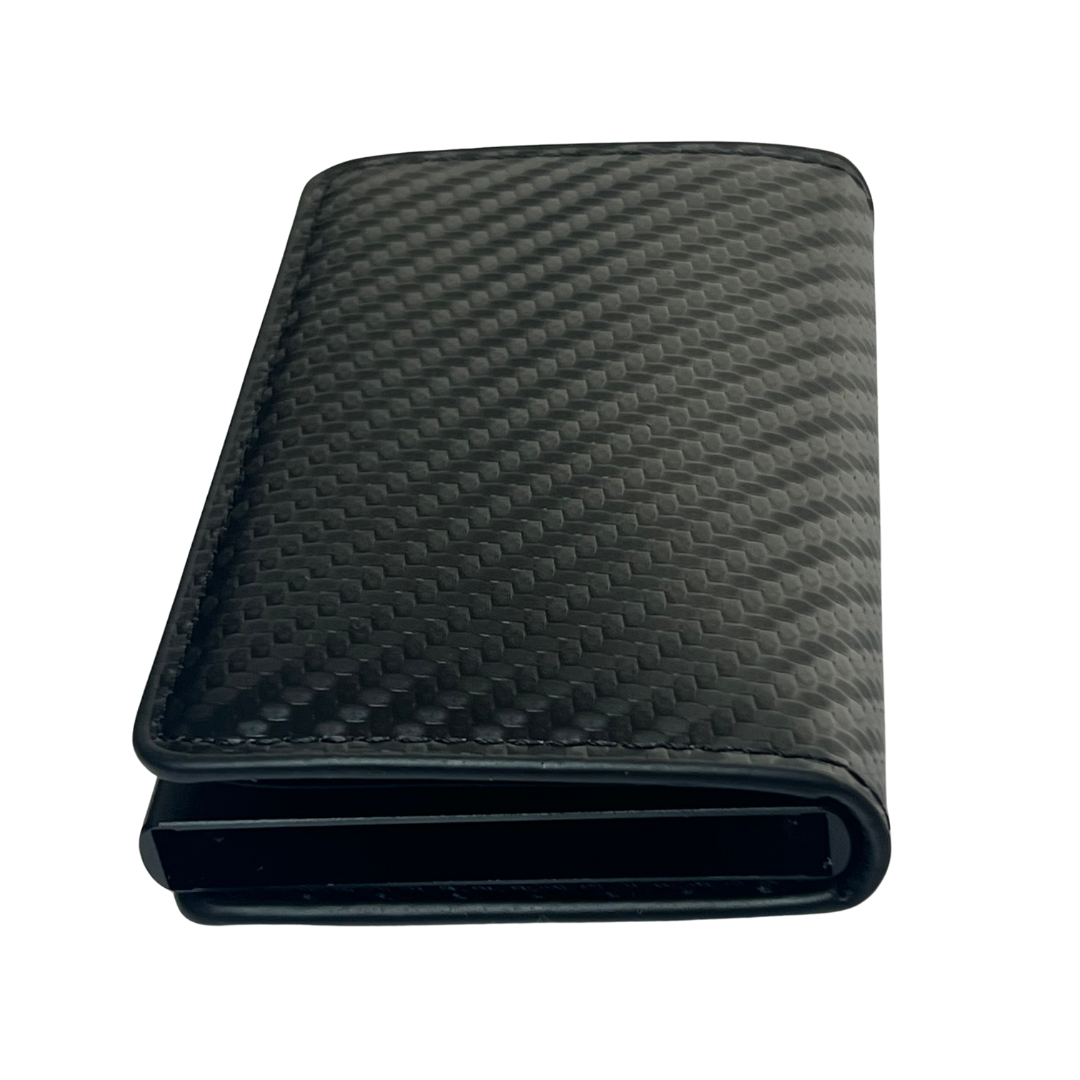 Cartera RFID Anti Robo Fibra de Carbono Tarjetero Billetera