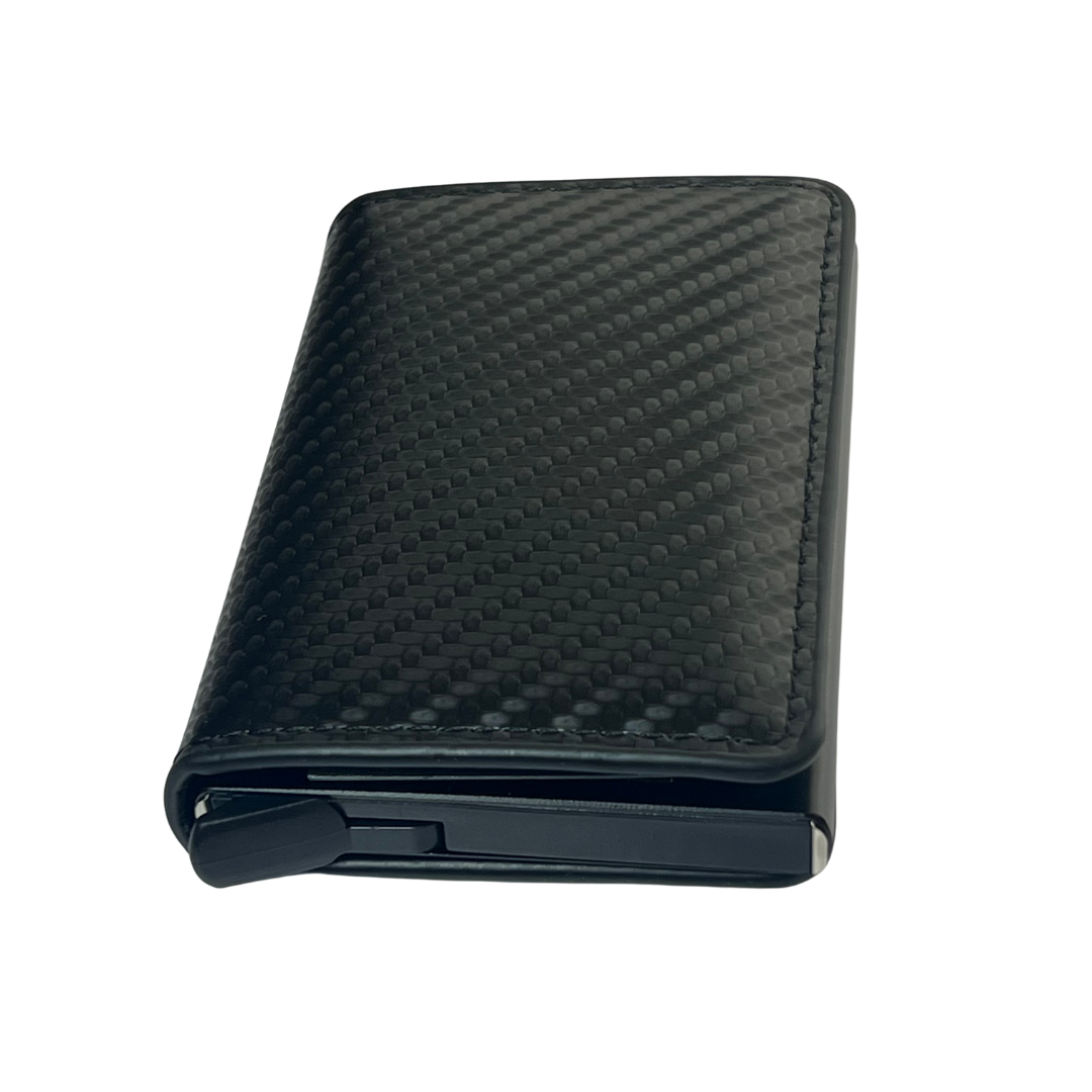 Cartera RFID Anti Robo Fibra de Carbono Tarjetero Billetera