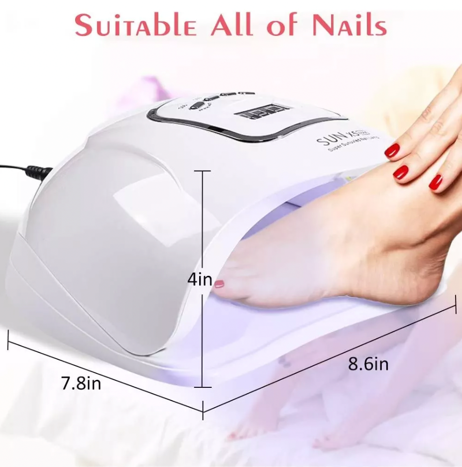 Lámpara LED UV de 150W para Uñas Gelish