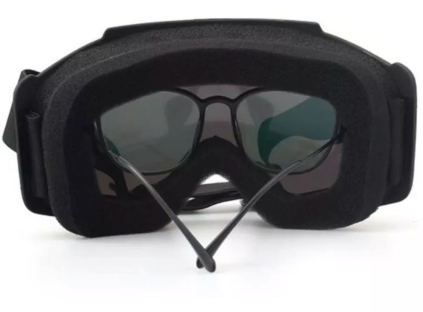 Máscara y Goggles para Motociclista Desplegables
