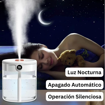 Difusor De Aromas Humidificador De Aire Portátil Con 3 Modos
