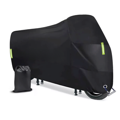 Funda Protectora para Motocicleta Impermeable y Antirrobo con Luz Reflectiva