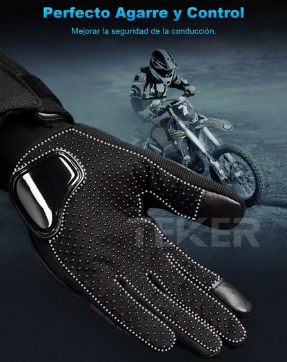 Guantes de Motociclista para Pantalla Táctil Protección y Comodidad