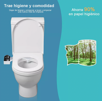 Bidet Baño Accesorio Para Inodoro Fácil Instalación 3 Modos